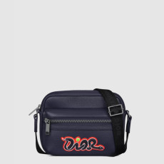 Rider 2.0 DIOR AND KAWS 미니 지퍼 메신저백 2ESWS
