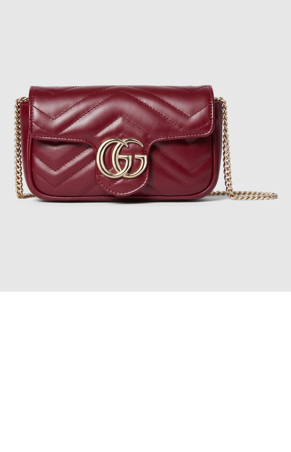 GG 마몽 수퍼 미니백 476433 > GG Marmont - GG 마몽