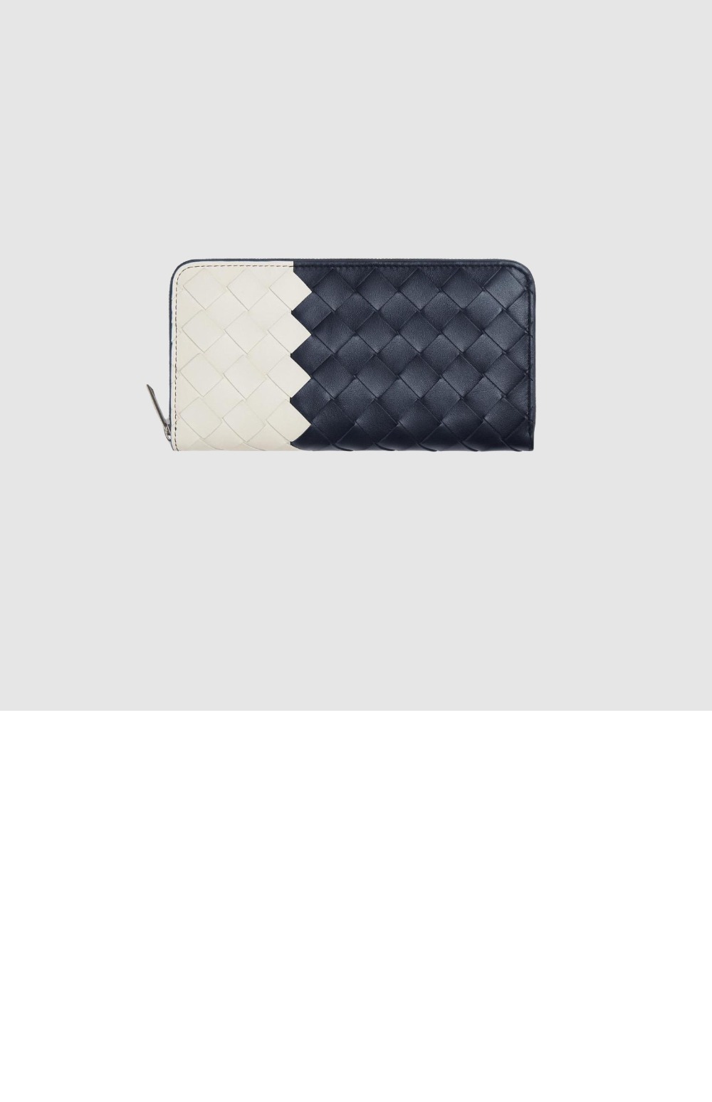 인트레치아토 지퍼-어라운드 지갑 749427 > Intrecciato Card Case - 인트레치아토 카드지갑