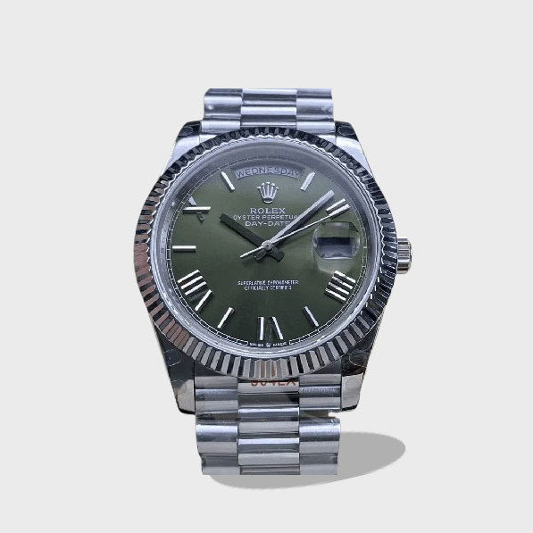 데이데이트 올리브그린 /GM /40mm 228235/2836무브 /두께 12.5mm