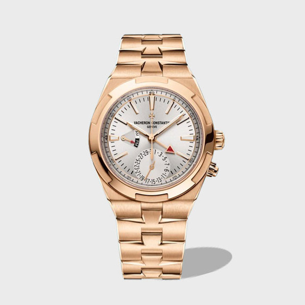 오버시즈 듀얼 타임 실버 다이얼 로즈골드 금통 / GR 7920V / 41mm / VC 5110 무브먼트,41mm