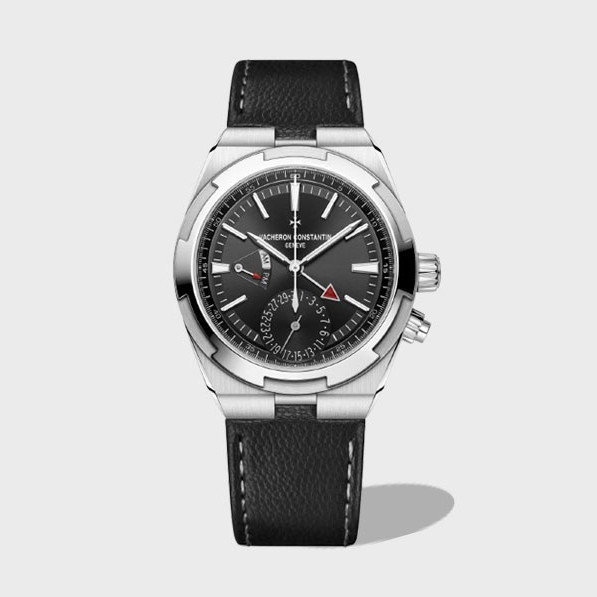 오버시즈 듀얼 타임 블랙 다이얼 러버 스트랩 / GR 7920V / 41mm / VC 5110 무브먼트,41mm