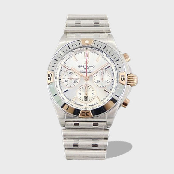 크로노그래프 크로노맷 실버 다이얼 콤비 / TF IB0134101G1A1 / 42mm / cal.7750 크로노그래프 기계식 무브먼트