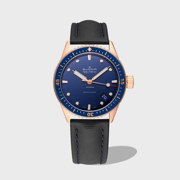 피프티 패덤즈 스틸 로즈골드 블루 다이얼 / GF 5000-36S40-O52A / 43mm
