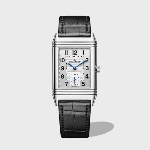 리베르소 Tribute Monoface Small Seconds 화이트 다이얼 레더 스트랩 / MG Q3848420 / 46mm / 46mmx28mm/아시아 수동 와인딩 무브먼트
