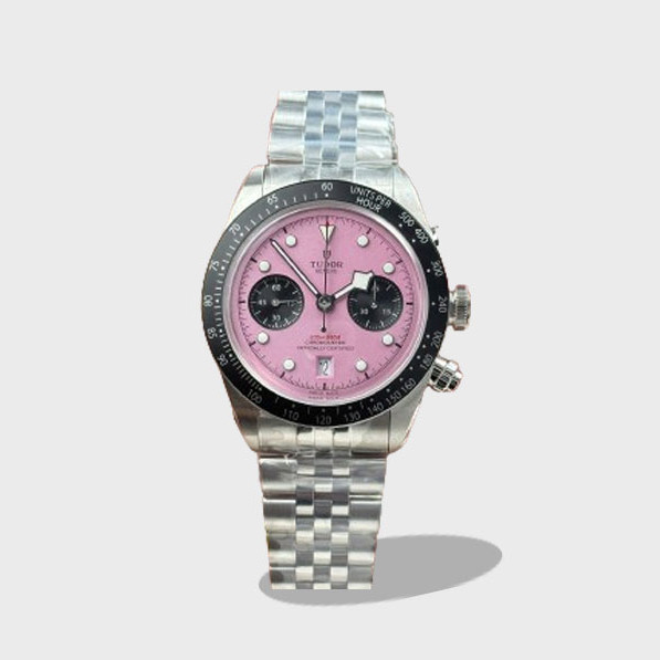 블랙 베이 크로노그래프 핑크 다이얼 / ZF 79360N / 41mm / 자동 - ETA 7750(스위스 무브먼트)