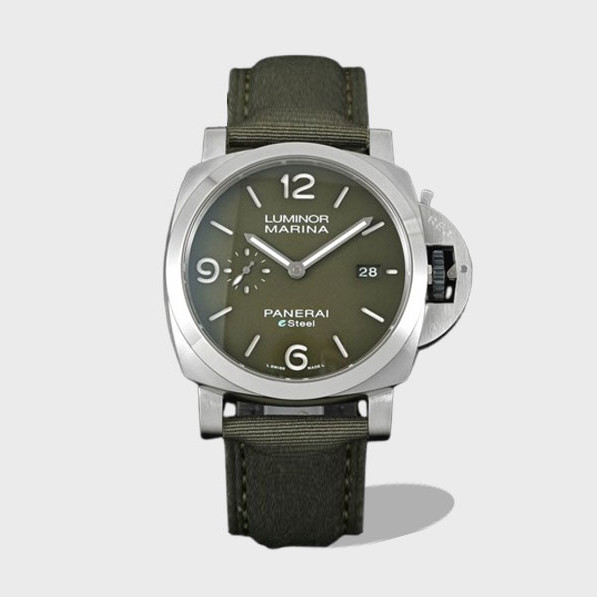 루미노르 마린 데이트 그린 다이얼 / TTF PAM01356 / 44mm / 44mm x 16mm, 9010 자동 무브먼트