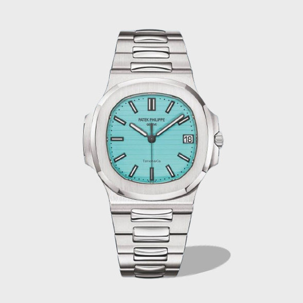 노틸러스 한정판 블루 티파니앤코 다이얼 SS 브레이슬릿 / 3K 5711 / 40mm / 슈퍼 클론 324 자동(28,800bph)