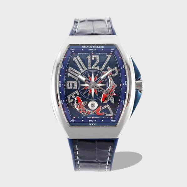 뱅가드 요팅 블루 다이얼 / ABF V45 YT SC DT AC BL / 44mm / 2824무브, 두께 15mm