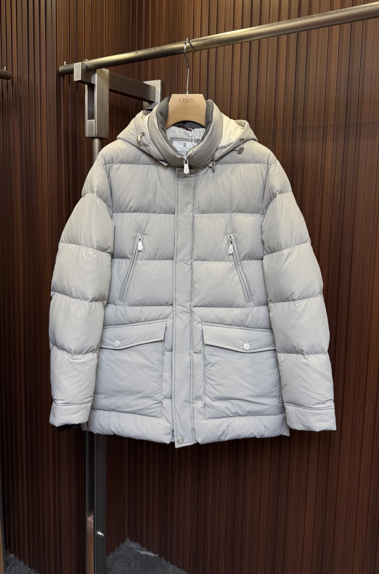 신상 중기장 다운 패딩 점퍼