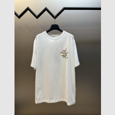  라운드넥 반팔 